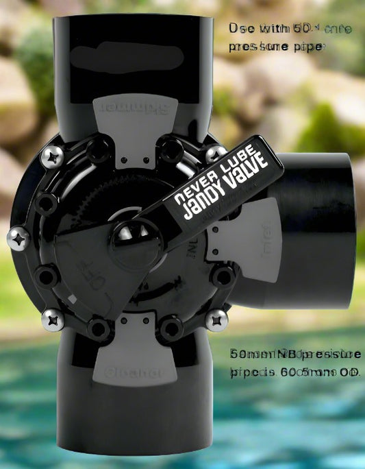 Jandy Never Lube 50mm 3 Way Valves