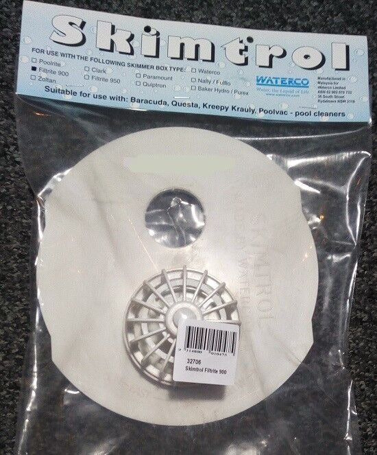 Skimtrol Filtrite 900 Control Vacuum Plate 32706 Free Post